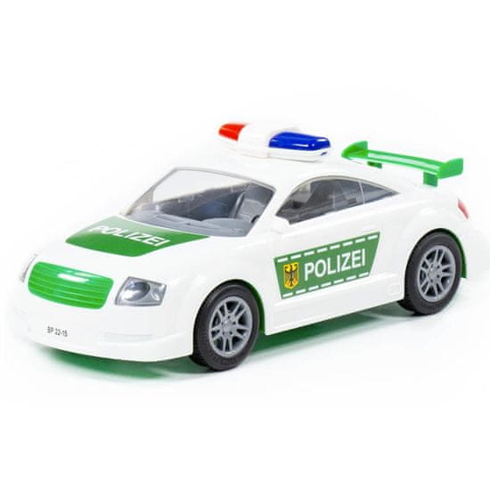Wader Quality Toys Auto Polícia na zotrvačník
