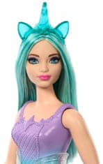 Mattel Barbie Rozprávková víla jednorožec - fialová HRR12
