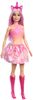 Barbie Pohádková víla jednorožec - růžová HRR12