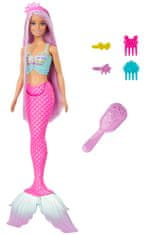 Mattel Barbie Pohádková panenka s dlouhými vlasy - mořská panna HRR00