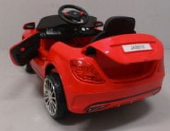 Mamido Elektrické autíčko Cabrio M4 v červenej farbe