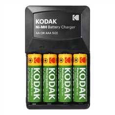 sapro Nabíjačka batérií sada Kodak K620 + 4ks AA 2100mAh nabíjacia batéria, AA, AAA 