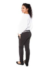 Be MaaMaa Těhotenské tepláky,kalhoty MONY - černé - M (38)