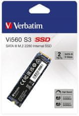 VERBATIM Vi560 S3 SSD, M.2 - 2TB (49365)