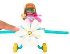 Mattel Barbie Chelsea a lietadlo HTK38