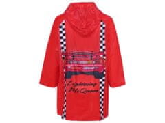 Disney Červený, chlapčenský nepremokavý plášť McQueen 4-5 lat 110 cm