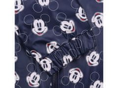 Disney Tmavomodrý nepremokavý plášť s kapucňou Mickey Mouse DISNEY 6-9 m 74 cm
