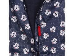 Disney Tmavomodrý nepremokavý plášť s kapucňou Mickey Mouse DISNEY 3-6 m 68 cm