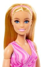 Mattel Barbie V pohybe - blondínka v modrých legínach FTG80