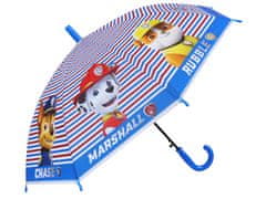 Paw Patrol Chlapčenský dáždnik s farebnými pruhmi Psi Patrol
