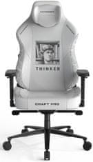 DXRacer Herná stolička CRAFT THINKER biely