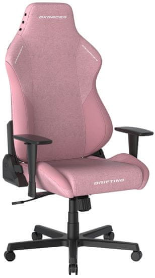 DXRacer Herná stolička DRIFTING ružová, látková