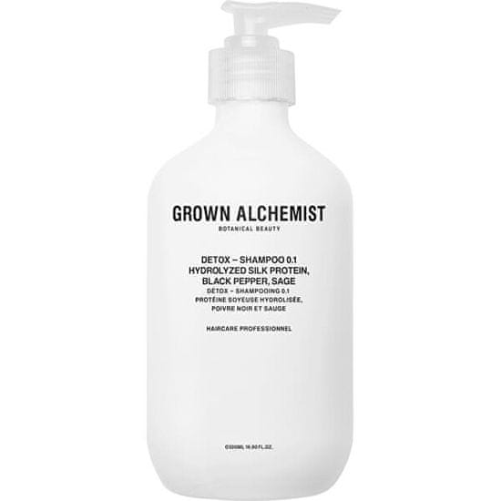 Grown Alchemist Detox Shampoo - Hydrolyzed Silk Protein, Black Pepper