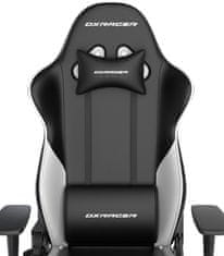 DXRacer herná stolička GLADIATOR čierno-bílá