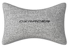 DXRacer herná stolička GLADIATOR sivo-biela látková