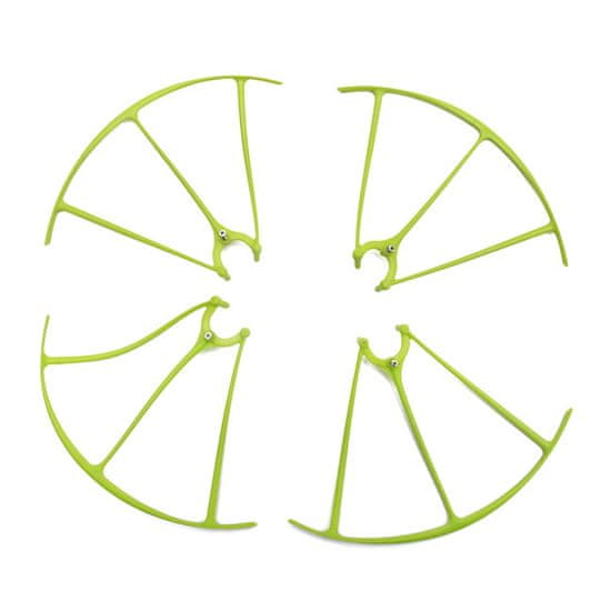 WOWO Zelený Kryt Vrtule pre Diel X5HC/X5HW 04B - Balenie 4 kusov