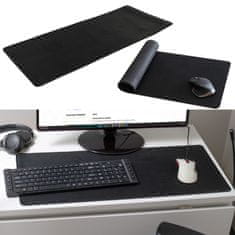 WOWO Profesionálna podložka pod myš, rozmery 30x70x0,2cm, pre pohodlné používanie na stole