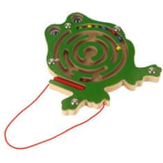WOWO Interaktívne Magnetické Bludisko s Žabími Guľami pre Deti
