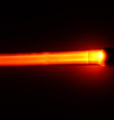 WOWO Oranžové LED Vodítko pre Psa, Rozmer 2,5x120cm