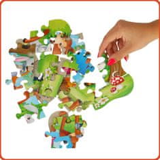 WOWO Puzzle CASTORLAND A Deer and Friends - 30 dielikov, Lesné zvieratká, pre deti 4+ rokov
