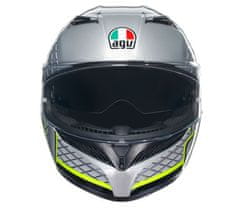 AGV K3 E2206 MPLK FORTIFY GREY/BLACK/YELLOW FLUO vel. S