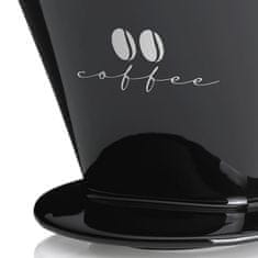 Kela Kávový filter porcelánový Excelsa S čierna