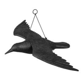 J.A.D. TOOLS plašič vtákov havran závesný letiaci 57cm plastový