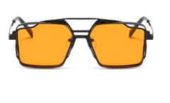 VeyRey Pánske slnečné okuliare Bugial Steampunk Žltá sklíčka čierna Universal