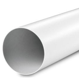 VENTS potrubie pevné plastové, kruhové Ø125mm; 1m