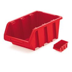 Prosperplast box úložný skladovací 115x80x60mm TRUCK KTR12-3020 červený plastový Kistenberg