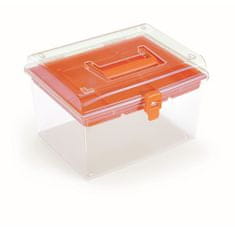 Prosperplast box organizér 245x214x158mm NUF HIGH NUF3HT-R395 oranžový plastový KEDEN