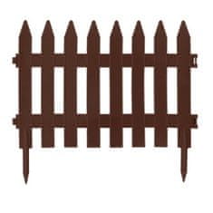 plot záhradný 360cm GARDEN CLASSIC IPLSU2-R222 hnedý plastový