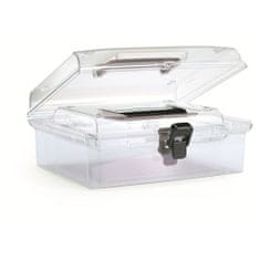 Prosperplast box organizér 245x214x100mm NUF SET 2v1 NUFS23L-S411 čierny plastový KEDEN