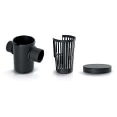 Prosperplast filter hrubých nečistôt dažďovej vody IFILZ-S411 čierny plastový