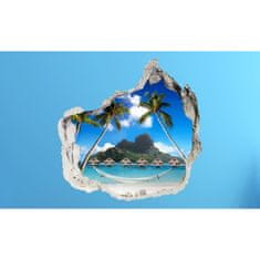 Falc 3D fototapeta, Bora Bora, 100 x100cm