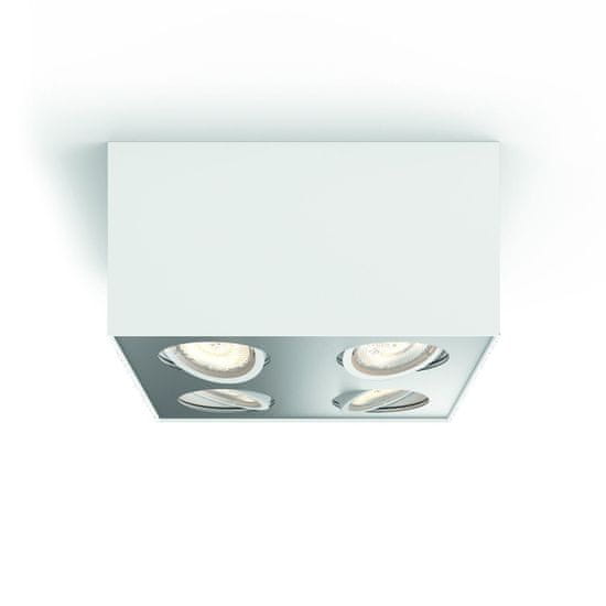 Philips LED Bodové svietidlo Philips Box 50494/31/P0 biele 4x4,5W