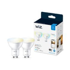 WiZ WiZ SET 2x LED žiarovka GU10 PAR16 4,9W (50W) 345lm 2700-6500K IP20, stmievateľná