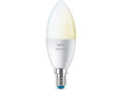 WiZ WiZ SET 2x LED žiarovka E14 C37 Candle 4,9 W (40 W) 470lm 2700-6500K IP20, stmievateľná