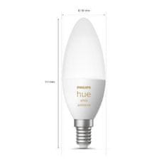Philips Philips HUE WA LED žiarovka E14 B39 4W 470lm 2200-6500K IP20