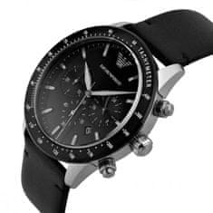Emporio Armani Pánske analógové hodinky Kulla čierna Universal