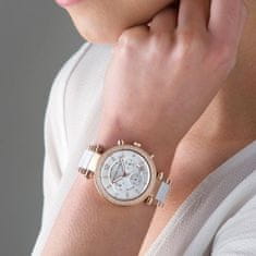 Michael Kors Dámske analógové hodinky Heslenur biela Universal