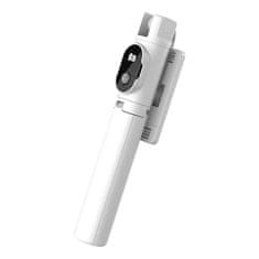 TopQ  Bluetooth selfie tyč MINI P20 biela