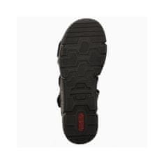 Rieker Sandále čierna 36 EU V230100BL