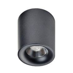 AZZARDO LED Stropné bodové prisadené svietidlo AZzardo Mane black AZ2844 10W 850lm 3000K IP20 8cm čierne