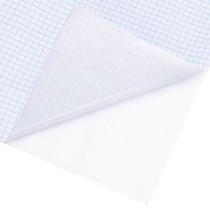 Vidaxl Okenné fólie matné biele PVC