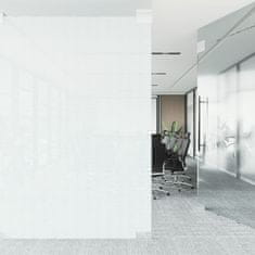 Vidaxl Okenná fólia matná transparentná 60x2000 cm PVC