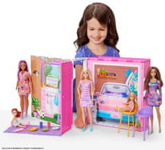 Mattel Barbie Domček s bábikou HRJ77