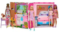 Mattel Barbie Domček s bábikou HRJ77