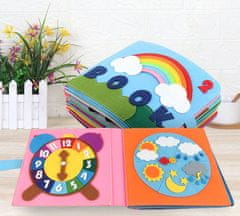 Sweetbuy Montessori tichá kniha pre deti (1 + 1 ZDARMA) | MONTESSORI