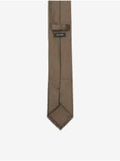 Jack&Jones Hnedá kravata Jack & Jones Solid UNI